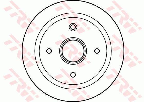 Тормозной барабан задний TRW DB4302