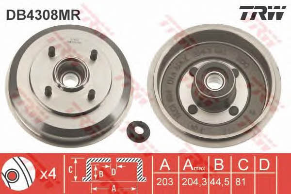 Купить TRW DB4308MR по низкой цене в Украине!