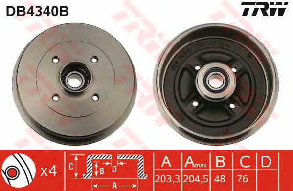 Купити TRW DB4340B за низькою ціною в Україні!