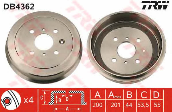 Купить TRW DB4362 по низкой цене в Украине!