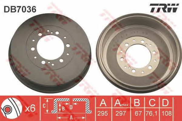 Купить TRW DB7036 по низкой цене в Украине!