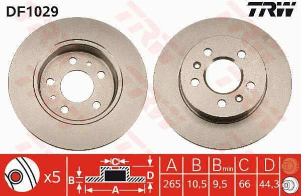 Купить TRW DF1029 по низкой цене в Украине!