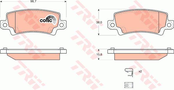 Купить TRW GDB3289 по низкой цене в Украине!