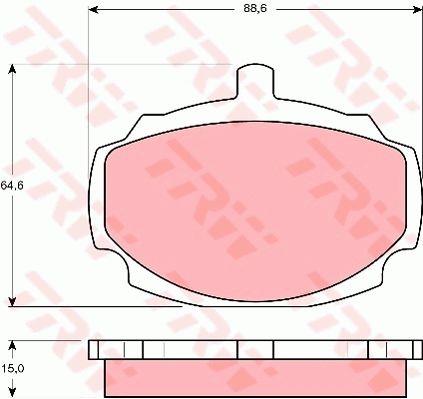 Купити TRW GDB331 за низькою ціною в Україні!