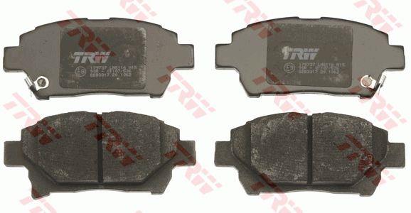 Тормозные колодки дисковые TRW COTEC, комплект TRW GDB3317