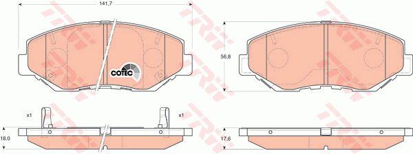 Купить TRW GDB3325 по низкой цене в Украине!