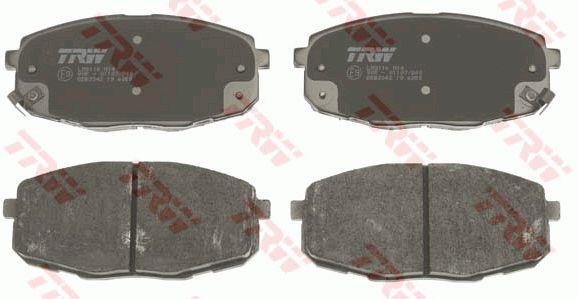 Тормозные колодки дисковые TRW COTEC, комплект TRW GDB3342