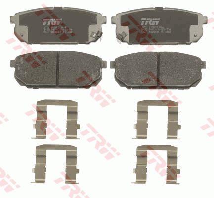Тормозные колодки дисковые TRW COTEC, комплект TRW GDB3344
