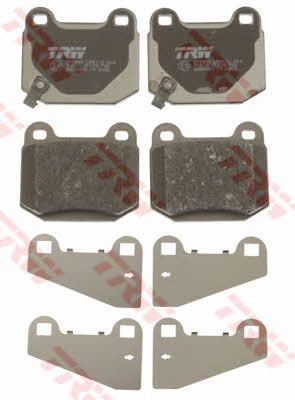 Тормозные колодки дисковые TRW COTEC, комплект TRW GDB3350