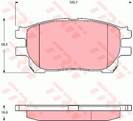 Купить TRW GDB3414 по низкой цене в Украине!