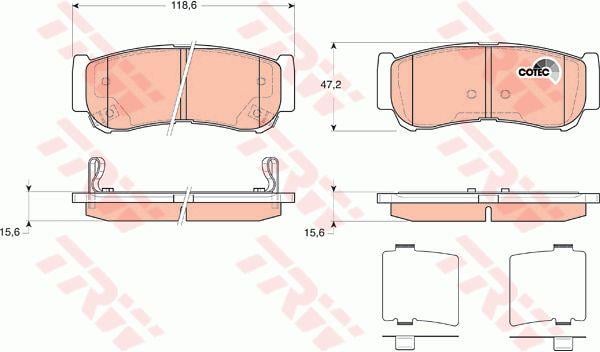 Купить TRW GDB3419 по низкой цене в Украине!