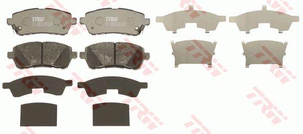 Тормозные колодки дисковые TRW COTEC, комплект TRW GDB3437