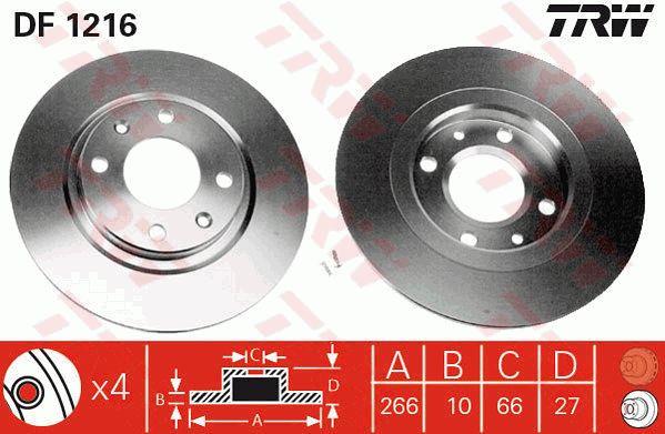 Купить TRW DF1216 по низкой цене в Украине!