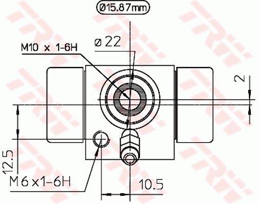 Купить TRW BWB111A – отличная цена на EXIST.UA!