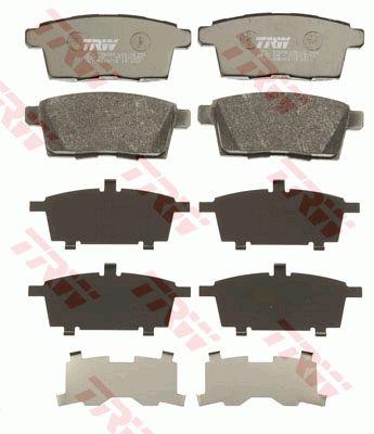 Тормозные колодки дисковые TRW COTEC, комплект TRW GDB3472