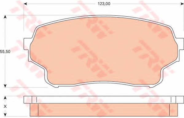 Купить TRW GDB3490 по низкой цене в Украине!