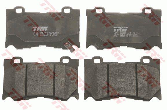 Тормозные колодки дисковые TRW COTEC, комплект TRW GDB3505