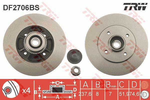 Купить TRW DF2706BS по низкой цене в Украине!