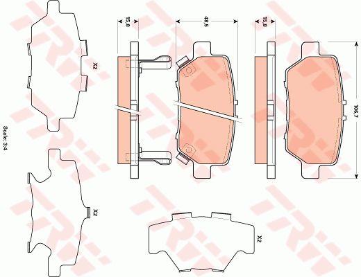 Купить TRW GDB3512 по низкой цене в Украине!