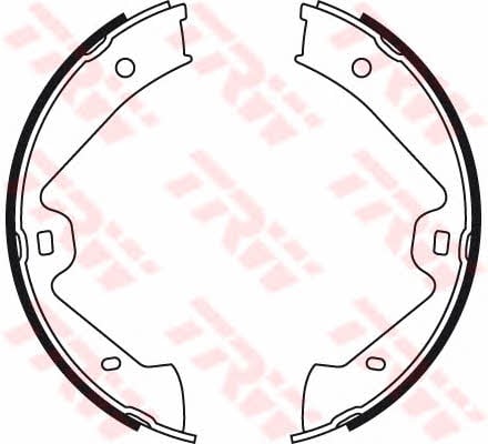 Колодки тормозные стояночного тормоза TRW GS8776