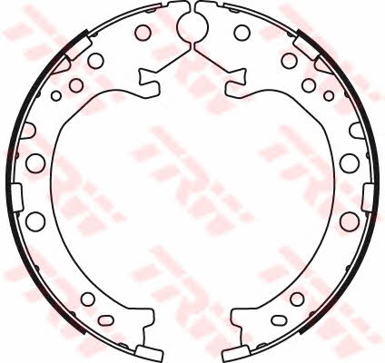 Колодки тормозные стояночного тормоза TRW GS8789
