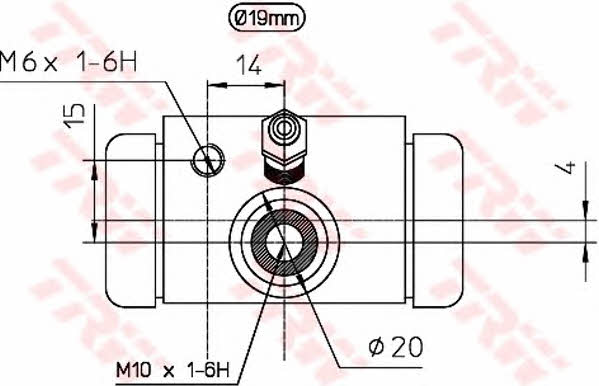 Купить TRW BWD310 – отличная цена на EXIST.UA!
