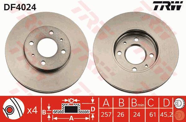 Купить TRW DF4024 по низкой цене в Украине!