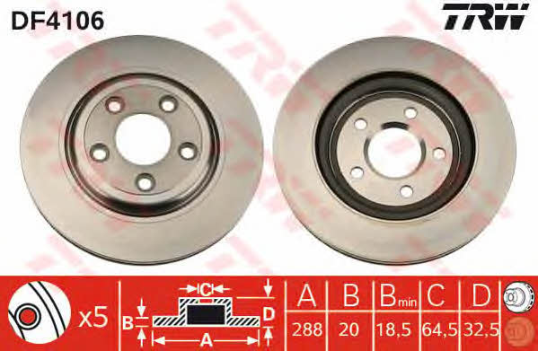 Купить TRW DF4106 по низкой цене в Украине!