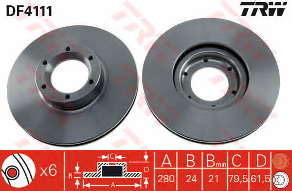 Купить TRW DF4111 по низкой цене в Украине!