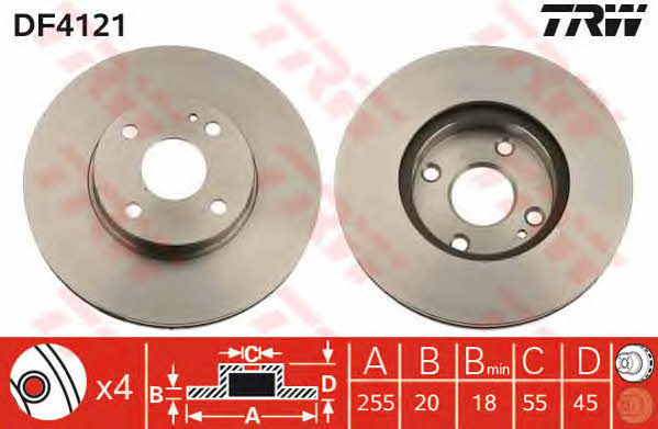 Купить TRW DF4121 по низкой цене в Украине!