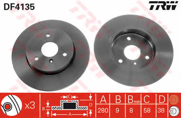 Купить TRW DF4135 по низкой цене в Украине!