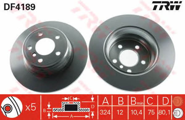 Купить TRW DF4189 по низкой цене в Украине!