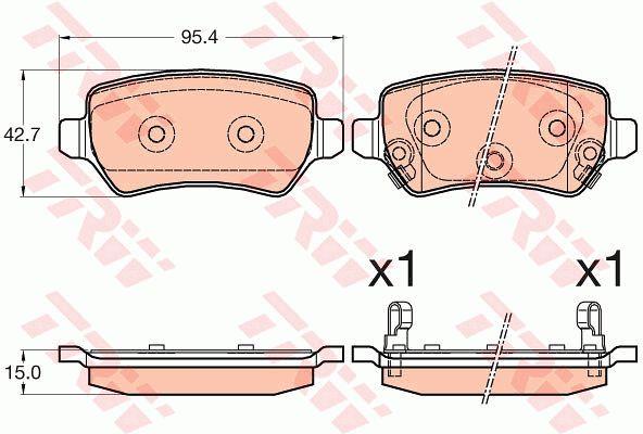 Купить TRW GDB3585 – отличная цена на EXIST.UA!