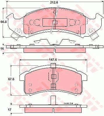 Купити TRW GDB4000 за низькою ціною в Україні!