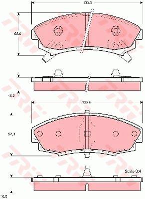 Купити TRW GDB4030 за низькою ціною в Україні!