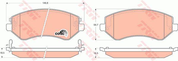Купить TRW GDB4126 по низкой цене в Украине!