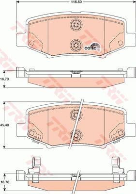 Купить TRW GDB4145 по низкой цене в Украине!