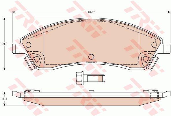 Купить TRW GDB4451 по низкой цене в Украине!