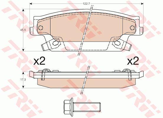 Купить TRW GDB4452 по низкой цене в Украине!