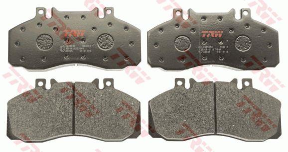 Тормозные колодки дисковые TRW COTEC, комплект TRW GDB5050