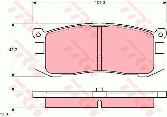 Купить TRW GDB1025 по низкой цене в Украине!