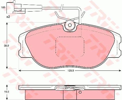 Купити TRW GDB1058 за низькою ціною в Україні!