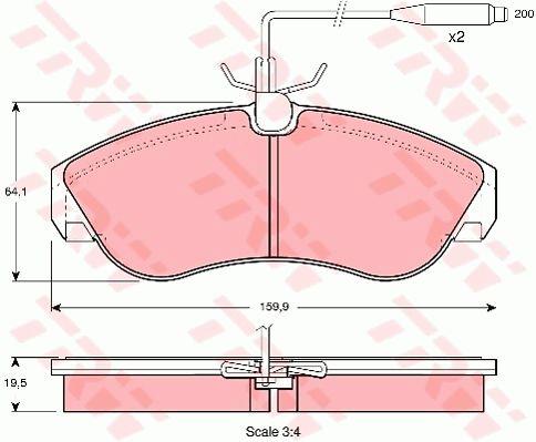 Купити TRW GDB1106 за низькою ціною в Україні!