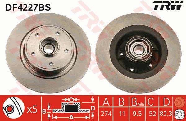 Купить TRW DF4227BS по низкой цене в Украине!