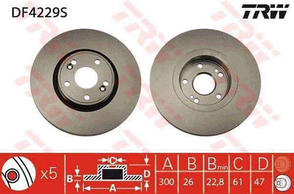 Купить TRW DF4229S по низкой цене в Украине!