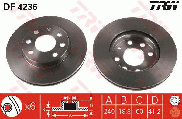 Купить TRW DF4236 по низкой цене в Украине!