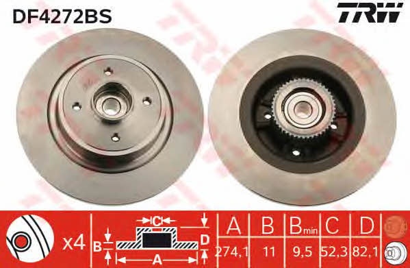 Купить TRW DF4272BS по низкой цене в Украине!