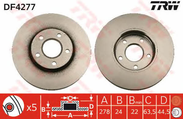 Купить TRW DF4277 по низкой цене в Украине!
