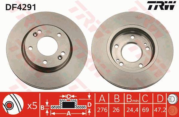 Купить TRW DF4291 по низкой цене в Украине!