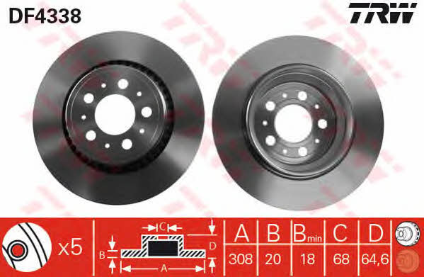 Купить TRW DF4338 по низкой цене в Украине!